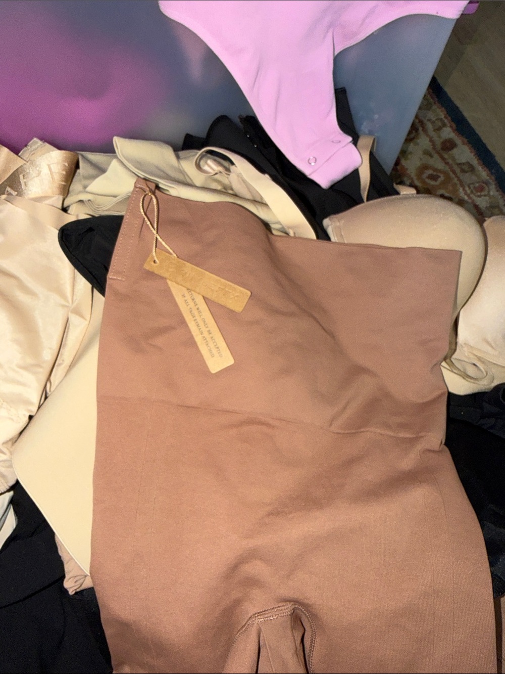 SHAPELLX Shapewear tummy control butt lifting shorts shapers - Picture 5 of 8